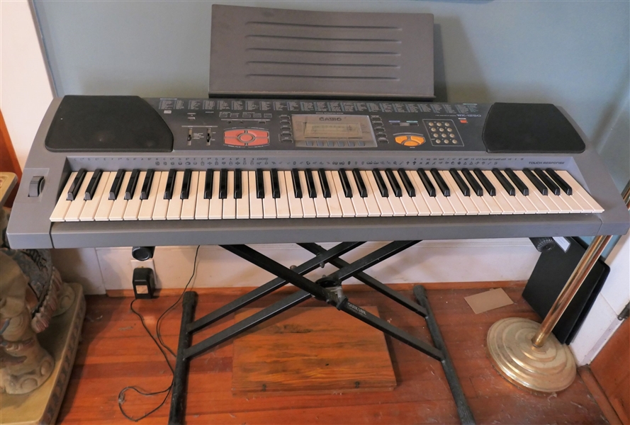 Casio WK-1250 Keyboard with Stand - Works 