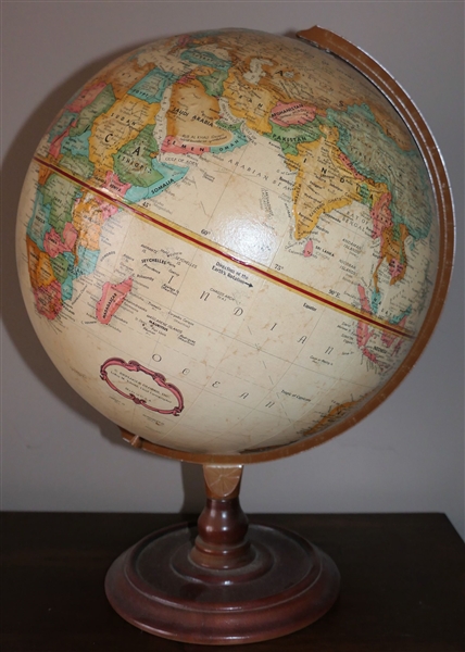 Replogle 12" Diameter Word Classic Series Globe with Wood Base 