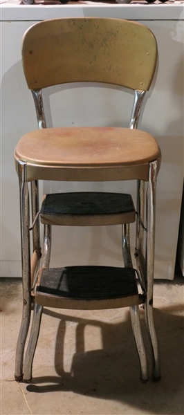 Stylaire Metal Step Stool Seat - Measures 24" to Seat