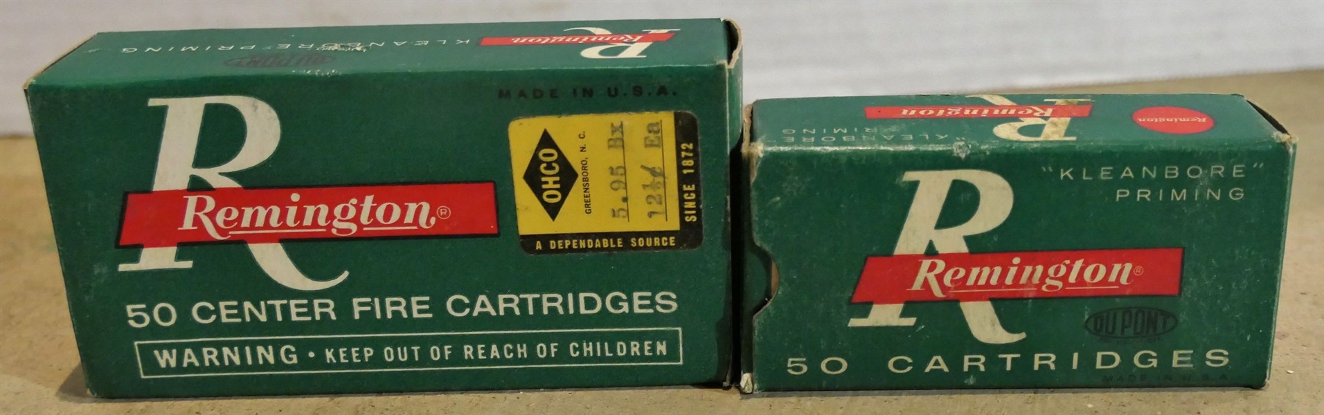2 Boxes of Remington .32 Auto Bullets 