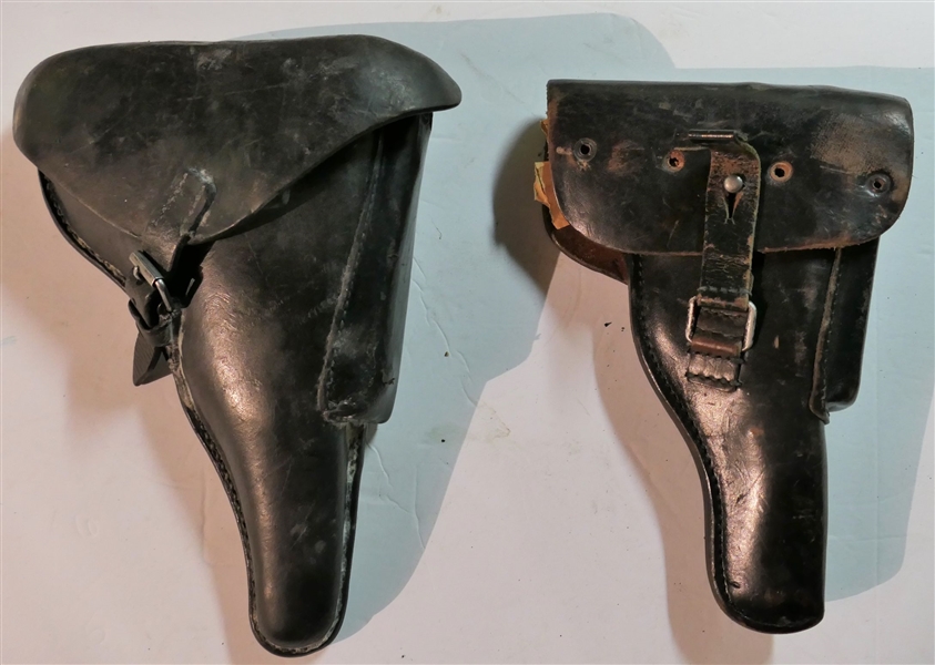 2 WWII German Leather Holsters 