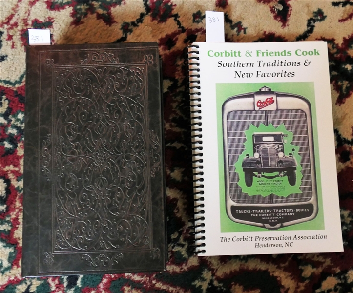 Corbitt & Friends Cook - -Southern Traditions & New Favorites Spiral Bound Cook Book by The Corbitt Preservation Association - Henderson, NC and Faux Book - Hiding Box 