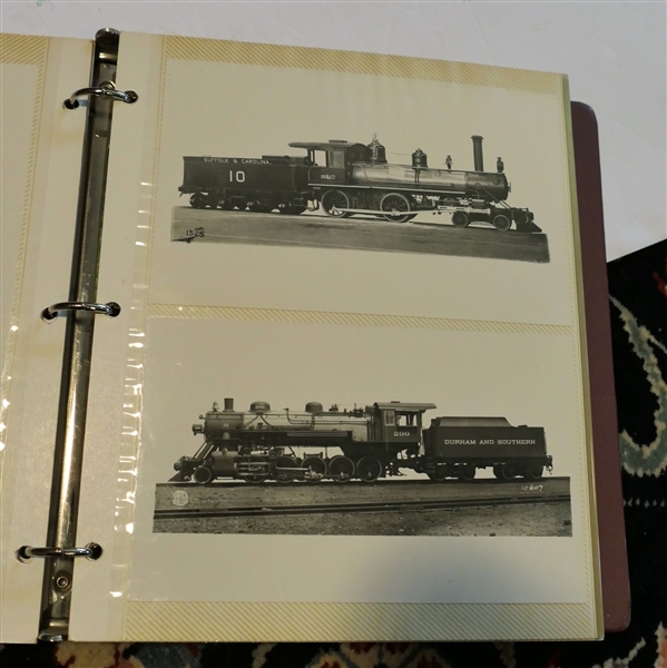 22 Railroad Photographs including 5" by 8" and 8" by 10" Prints