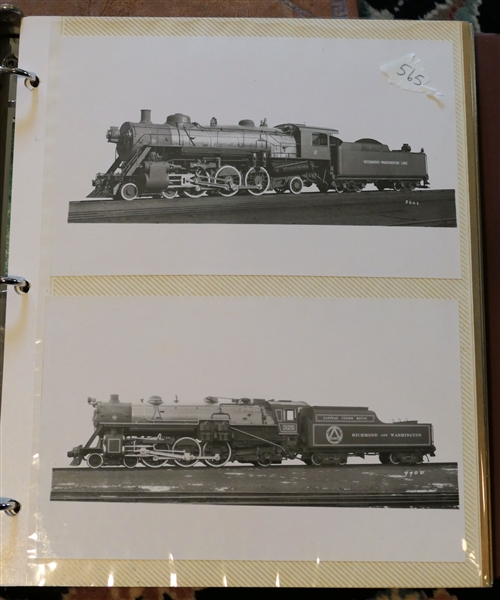 18 - Railroad Photos in including 5" by 8" and 8" by 10" Prints and 1978- 1980 Tickets