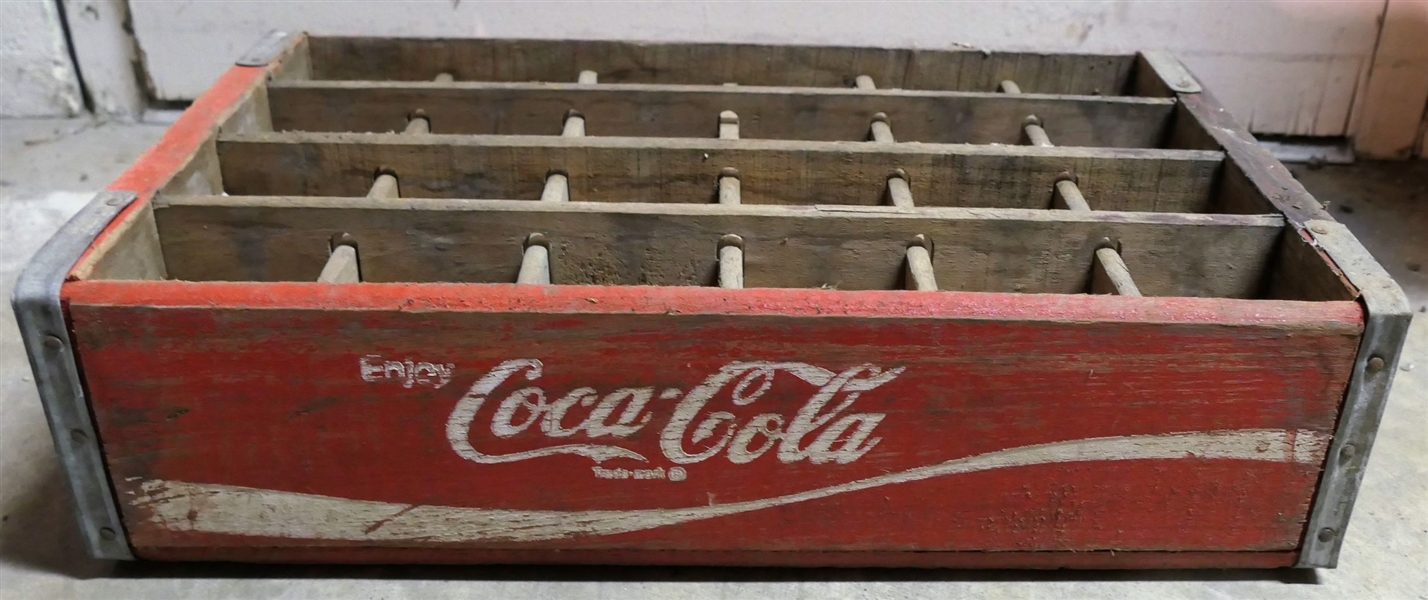 Wood Coca Cola Crate - Good Paint 