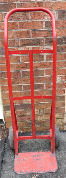 Red Metal Hand truck 