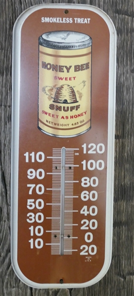 Modern Honey Bee Snuff Thermometer - Measures 15 1/2" by 5 1/2"