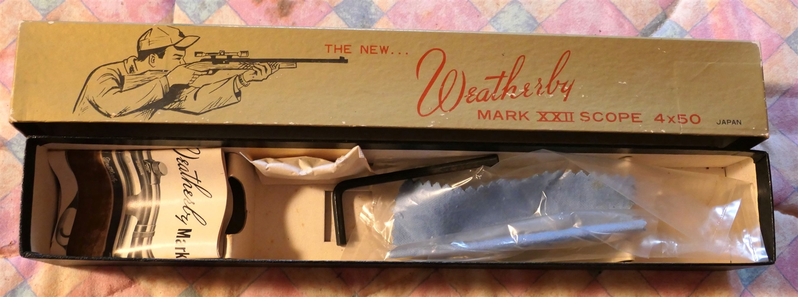 Weatherby Mark XXII Scope Box 