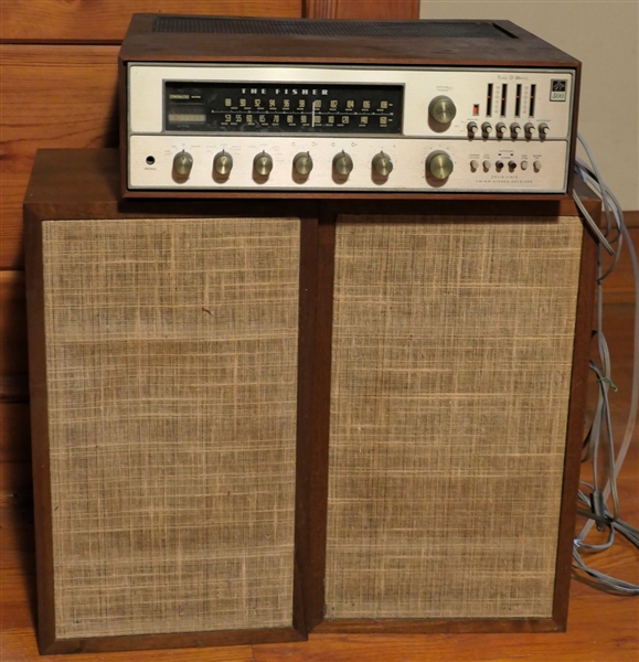 The Fisher Stereo - Model 500 with Pair of Made in Denmark Speakers 