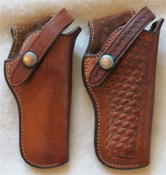 2 - Bianchi Leather Holsters - 1 - #10L Small Rev. and Other #10L .38/.357
