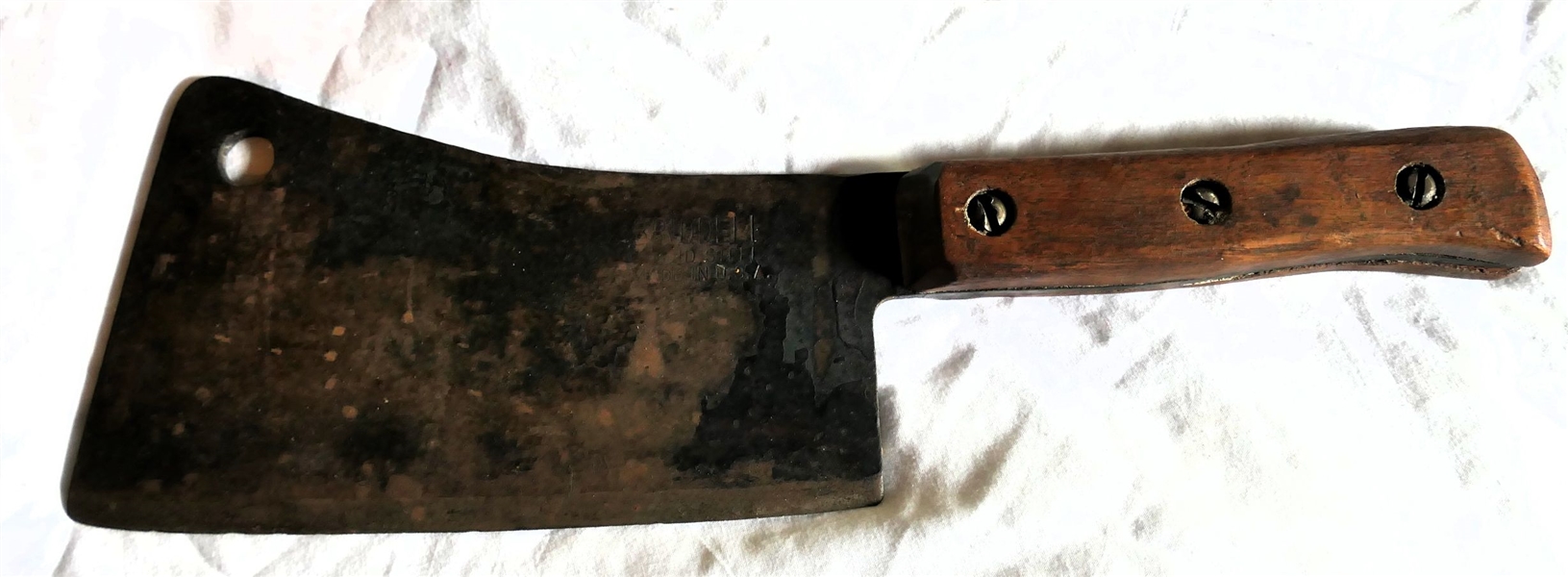 Briddell - Made in USA Meat Cleaver - Measuring 14" Long 4 3/4" At Widest Point