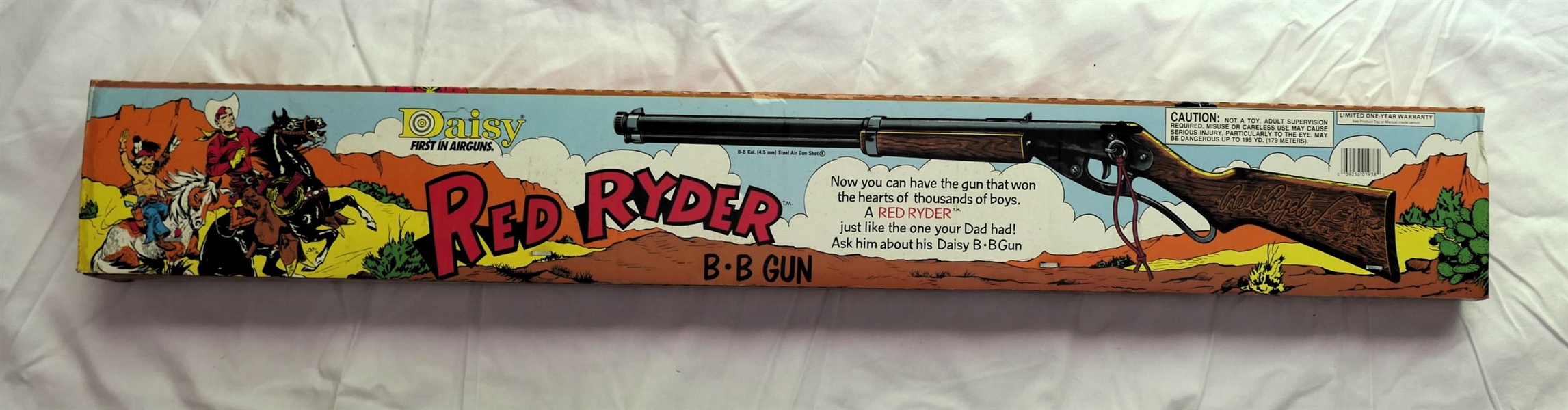 Daisy Red Ryder BB Gun  - In Original Box - Appears Unopened - With Daisy Red Ryder BB Treasure Chest with BBs