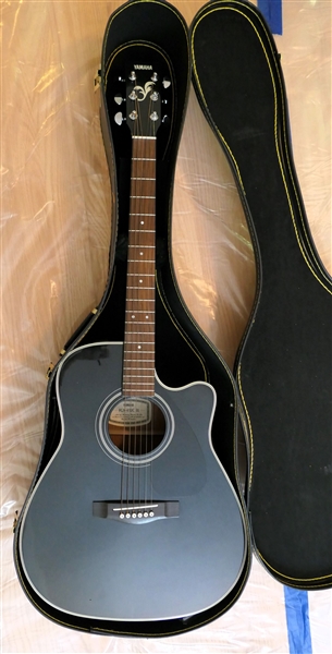 Yamaha FGX-412C BL - Electric Acoustic Guitar in Case 