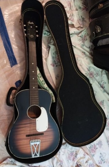 Stella Acoustic Guitar in Case