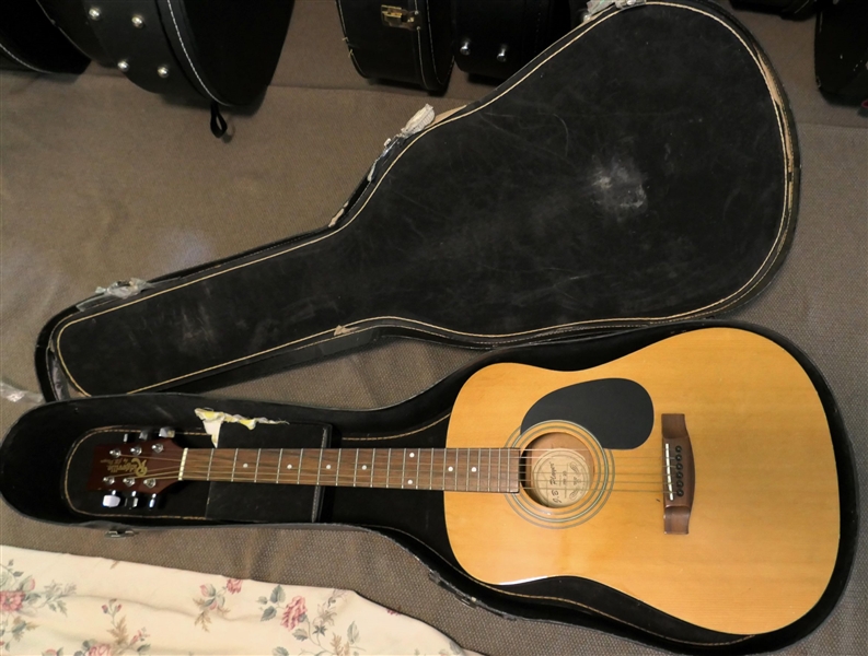 Ridgeville by J.B. Player - Acoustic Guitar - Model JBR - 20 - Made in Indonesia - With Case - Case is Rough  