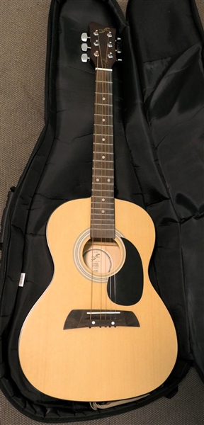 First Act "Adam Levine" Designer Series Acoustic Guitar - AL- 363 - With Strap -  in Road Runner Soft Case 