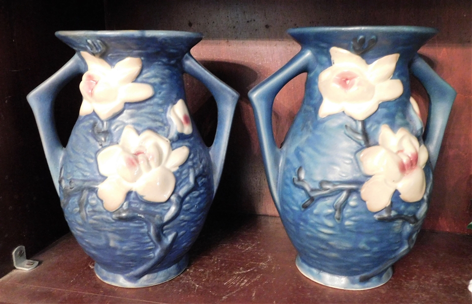 Pair of Reproduction Roseville Vases - 7" - #90