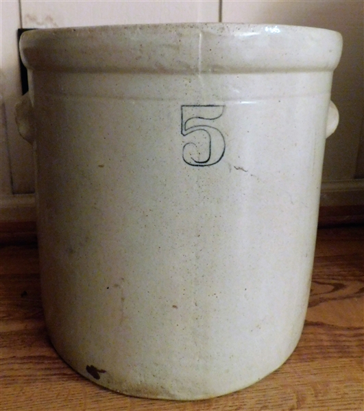 5 Gallon Stone Crock- Double Handle 