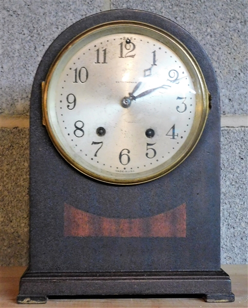 Seth Thomas Onion Head Clock   - 10" tall  -With Key and Pendulum 