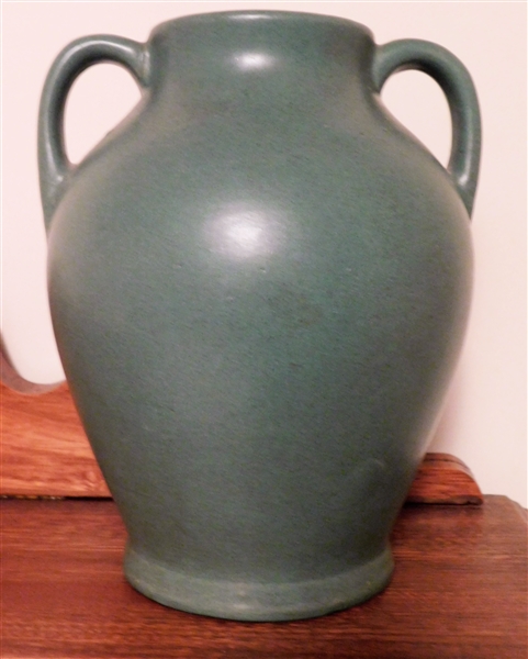 Double Handled Urn Style Vase "800" on Bottom - 8" tall