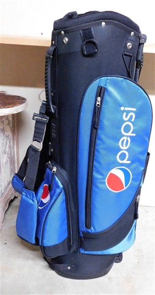 Pepsi Golf Bag - Like New with Plastic Still on Parts