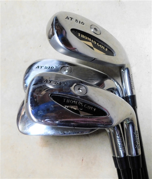 5 Thomas Golf Clubs - AT 510 - 6,7,8,9, & P