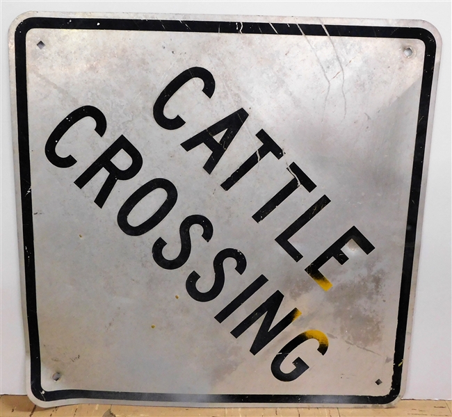 Cattle Crossing Sign 41" 