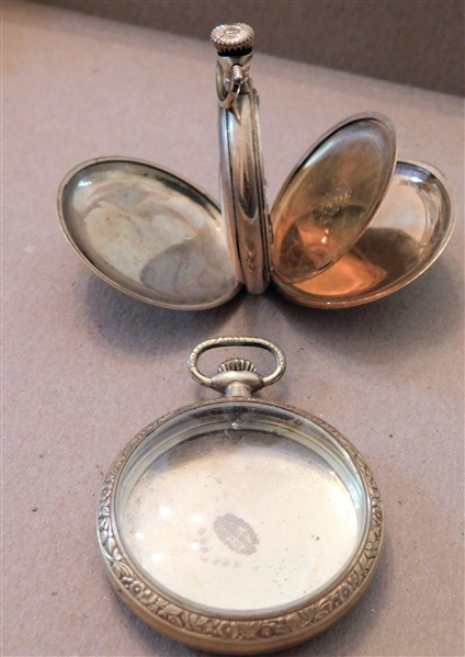 Elgin Hunter Case Pocket Watch and Gold Filled Watch Case - Watch is Not Running