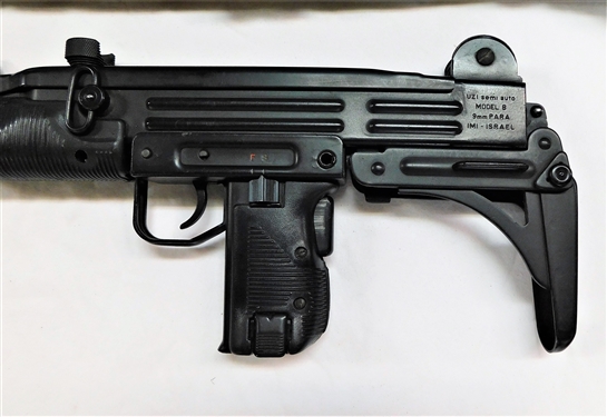 Auction Arms LTD UZI - Semi- Automatic Rife Model B - 9mm Para - Israel - Used Condition 