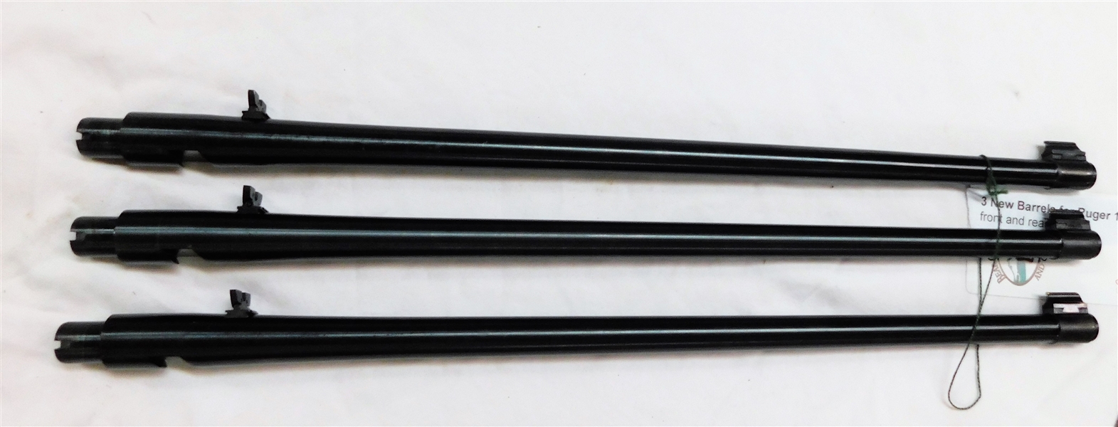3 New Barrels for Ruger 10/22 - with Front and Rear Sights