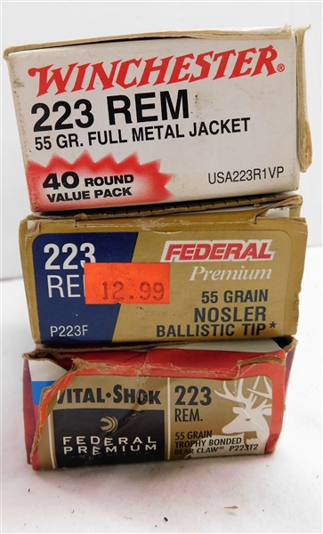 78 Rounds of .223 Rem Bullets