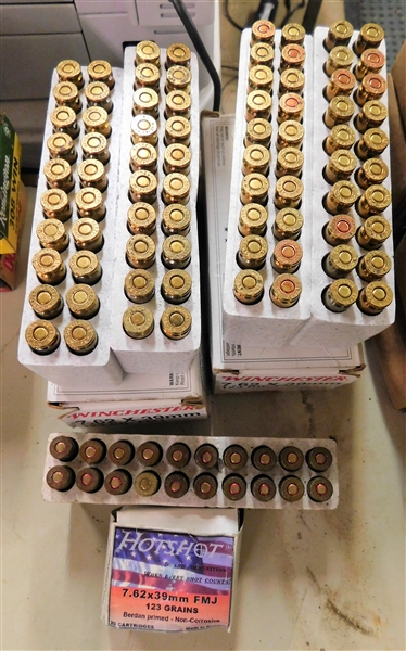 110+ 7.62 x 39 mm Bullets