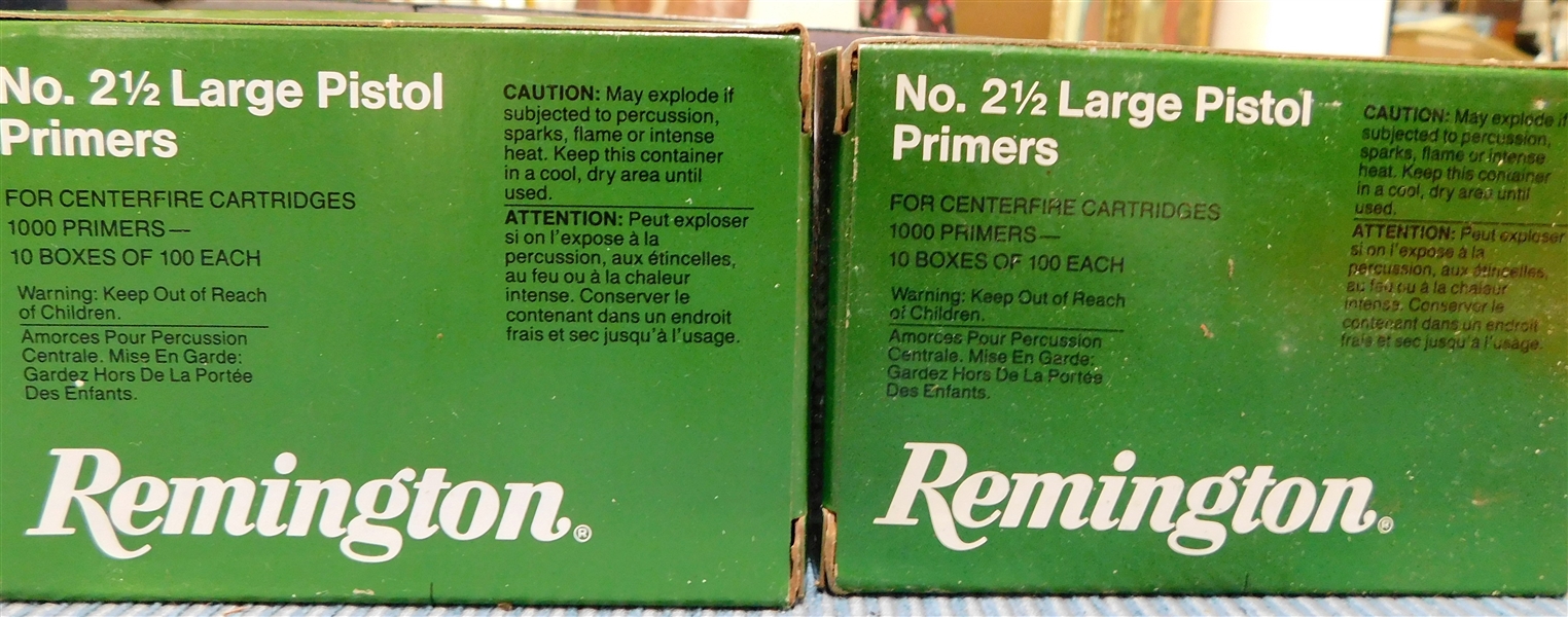 2000 No. 2 1/2 Remington Large Pistol Primers