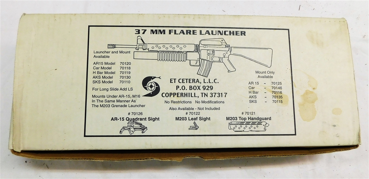 37MM Flare Launcher By  Et. Cettera LLC - Like New in Original Box with Cleaning Brush