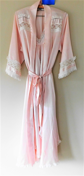 Christian Dior Lingerie Gown and Robe Set