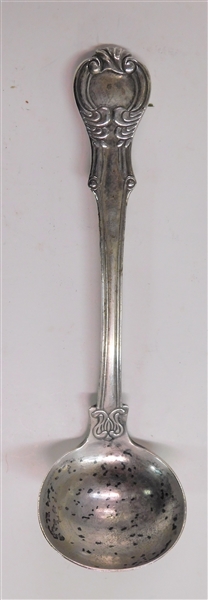 British Sterling Silver Ladle - Hallmarked - Monogrammed 6 1/2" long - 74.0 grams
