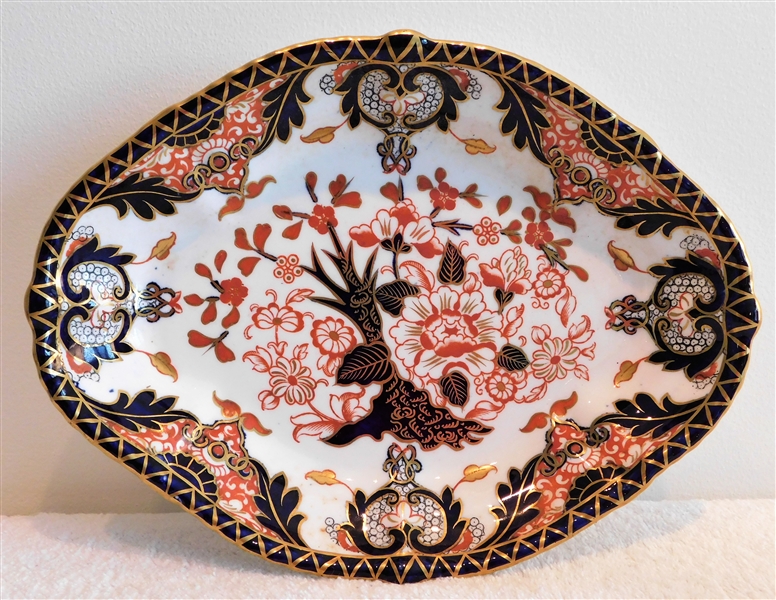 Royal Crown Darby "Imari" Oval Platter - 11 1/4" by 8 1/2"