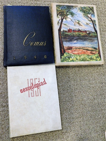 1946, 1950, and 1951 Annuals - Comus, LAgenda, and Other