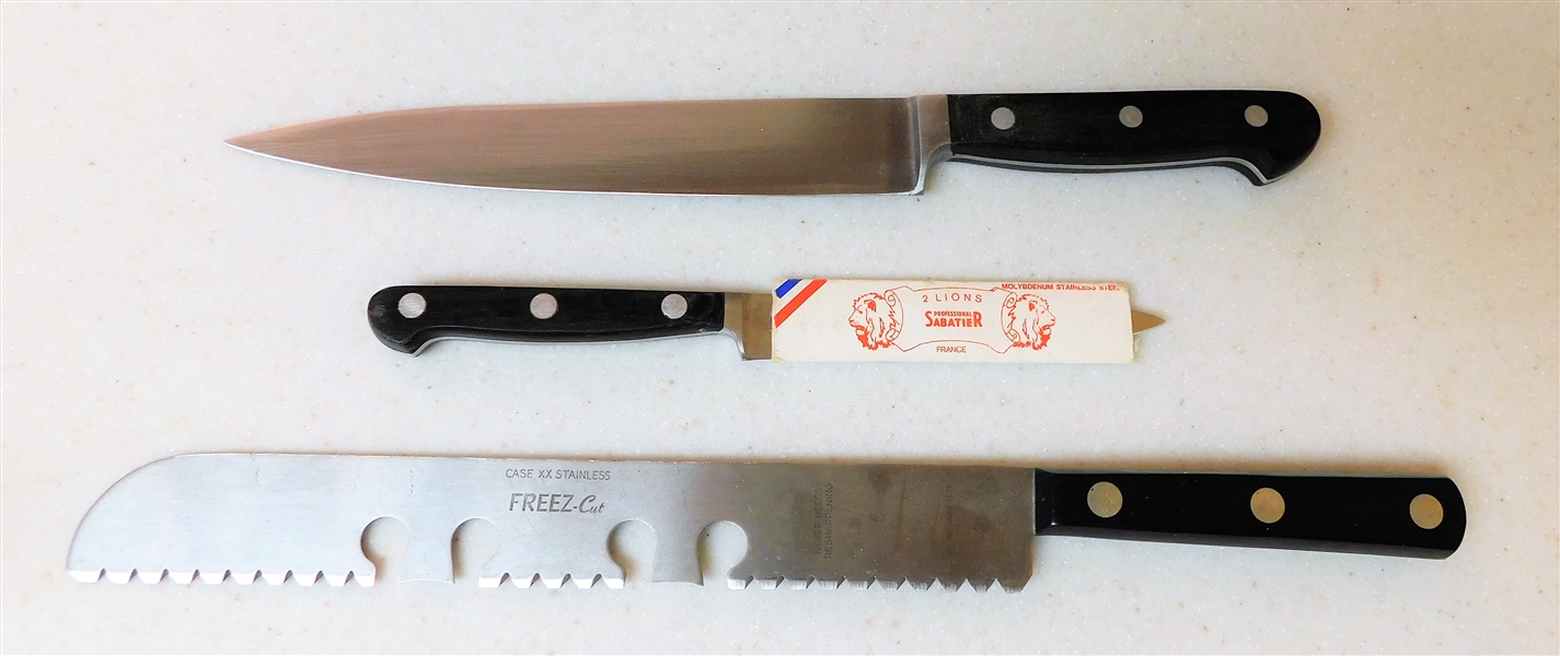 Case XX Freez Cut Knife and 2 Others