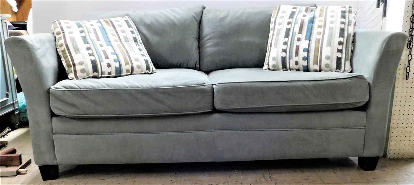 Nice Clean Sofa 72" - Sage Green - By KFI Asheboro, NC