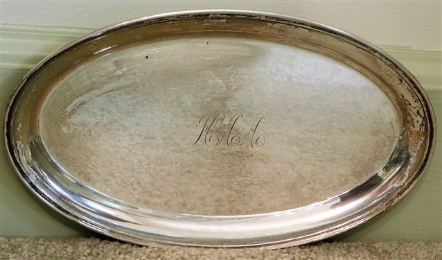 Gorham Sterling Silver Oval Tray - Number 124 - 9 long