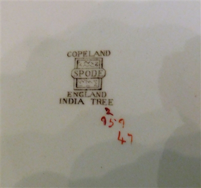 Copeland Spode India Tree Oval Platter - Measures 16 1/2 by 12 3/4