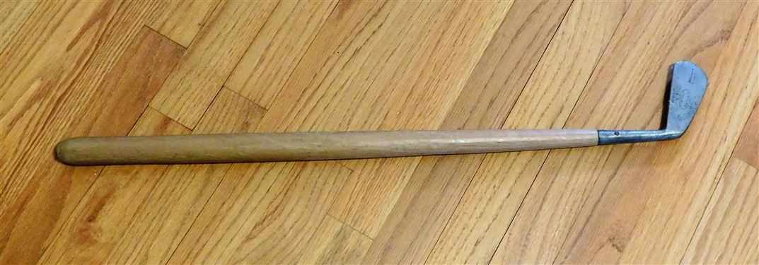 W.H. Clark Special Mid - Iron with Wood Shaft - 27 1/4 long