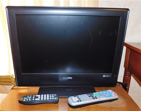 Sanyo 18 Flat Screen Television with Remote