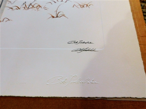 Bob Timberlake Boone Winter Signed and Numbered Lithograph - Artist Signed and Numbered - 1003/3880 -  23 1/2 by 29