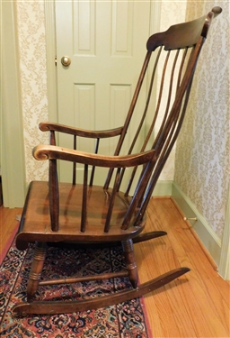 Sturdy Wood Boston Rocker