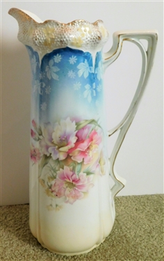 Unsigned R.S. Prussia Tankard - 13 tall 
