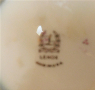 2 Pieces of Lenox including 6 1/2 Pitcher and 7 Triangular Bowl 