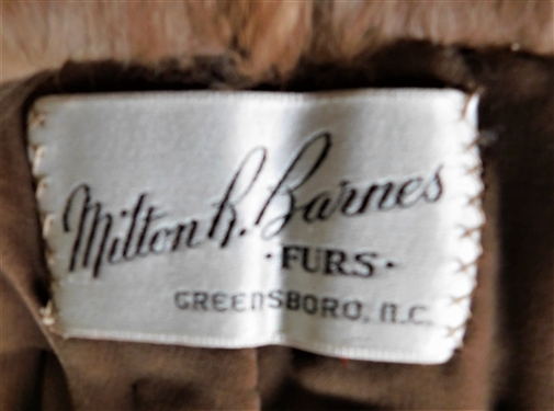 Fox Fur Collar From Greensboro , NC Furrier - 42 Long