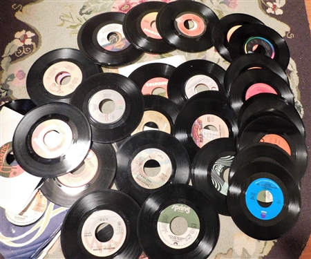 Lot of Rock and Roll  45 Records including - 38 Special, Duran Duran, ACDC, Clarence Carter, Joan Jett, and More